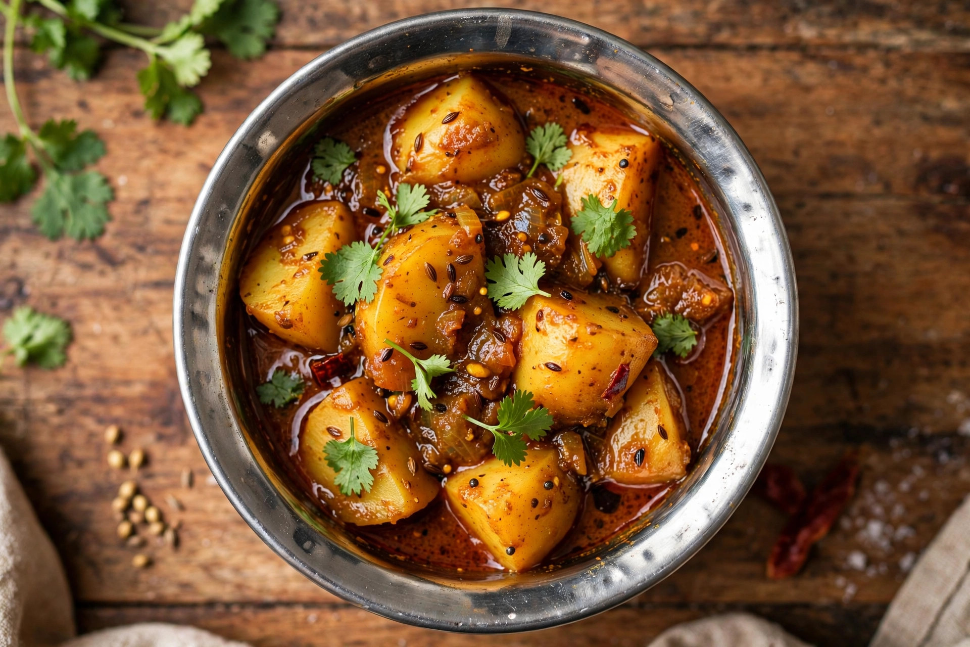 Aloo curry potato curry