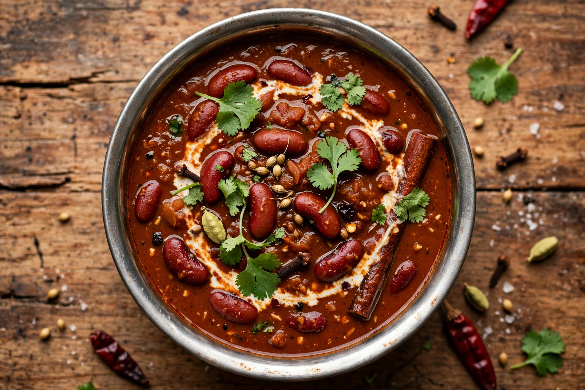 Bowl of Kashmiri rajma