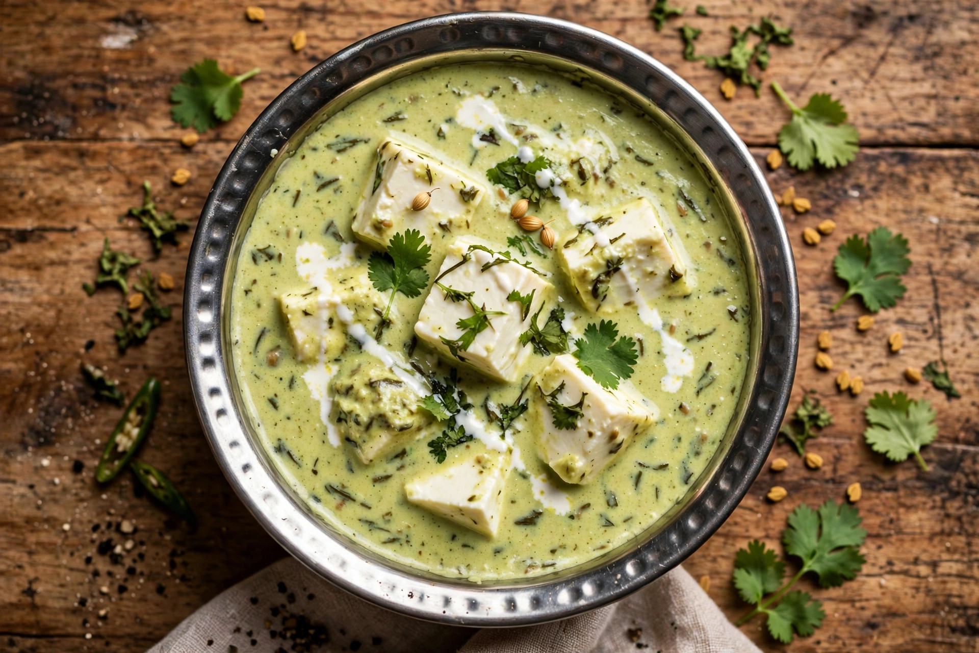 Methi malai paneer